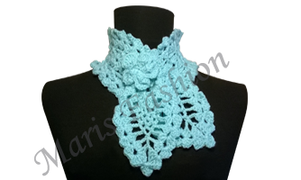 Laced Shawl - Light Green