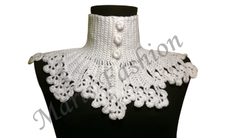 Laced Scarf - White Sparkle